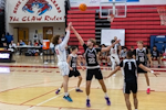 Seabreeze #21 Shoots Over Defender