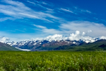 Mointain with Glacier View