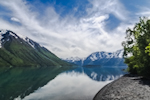 Mountains On Kenai Lake